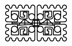 Duvar sanatı dxf dosyası
