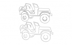 Kamyon 10 dxf Dosyası