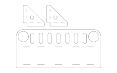 Jeep Aksesuarı dxf Dosyası