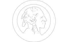 Indian Head DXF Dosyası