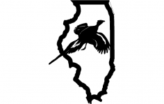 Illinois Sülün dxf Dosyası
