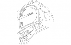 Şövalye 1 DXF Dosyası