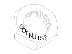 Somun dxf Dosyası