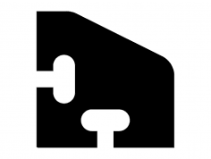 Köşegen destek-25×25 dxf Dosyası