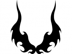 Wings 15 dxf Dosyası