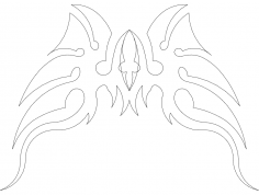 Kanatlar 13 dxf Dosyası