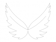 Wings 5 dxf Dosyası