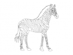 Zebra dxf Dosyası