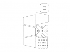 Abajur (Lamba Şapkası) dxf Dosyası