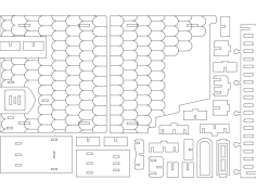 Villa 11 dxf Dosyası