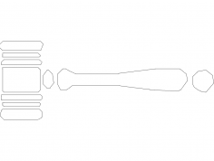 Tokmak dxf Dosyası