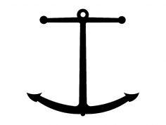 Çapa DXF Dosyası