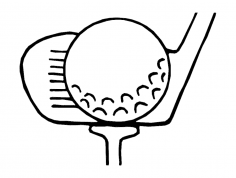 Golf dxf Dosyası