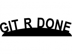 Gitrdone DXF Dosyası