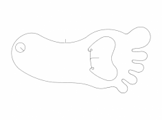 Ayak DXF Dosyası