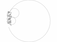 Çiçek 2 dxf Dosyası