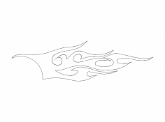 Ateş Alevi dxf Dosyası