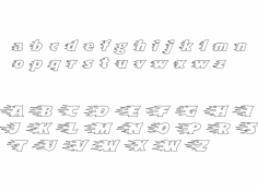 Alevler Fontu dxf Dosyası