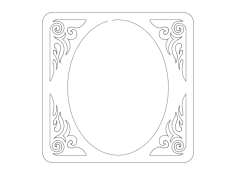 Çerçeve-1 dxf Dosyası