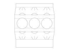 Ambalaj tasarımları DXF dosyası