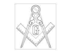 Serbest Mason dxf Dosyası