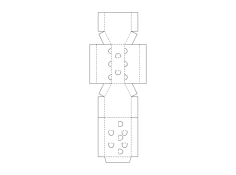 Karton Kutu dxf Dosyası