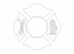 Fd Malta Haçı dxf Dosyası