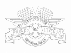 Ateş ve Demir dxf Dosyası
