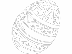 Festive Things 08 dxf Dosyası