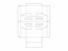 Paket Kutusu dxf Dosyası
