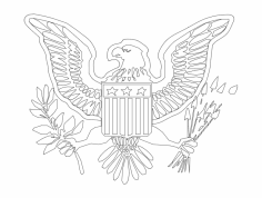 Kartal (1) dxf Dosyası