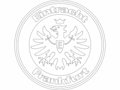 Eintracht Frankfurt dxf Dosyası