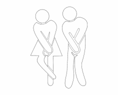 Tuvaletler dxf Dosyası
