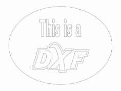 Bu bir DXF, DXF dosyası İkon dxf Dosyası.