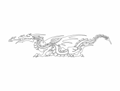 Ejderha (3) dxf Dosyası