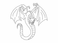 Dragon 2 DXF Dosyası