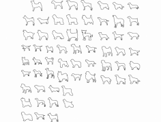 Köpek Yakaladı DXF Dosyası