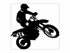 dirtbike-1 dxf Dosyası