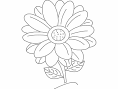 Papatya dxf Dosyası
