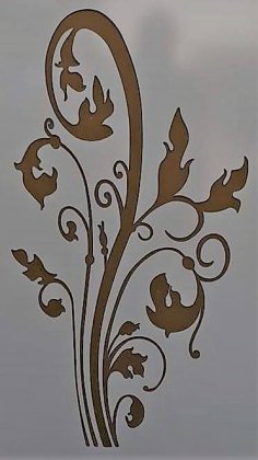 Ağaç Desenli dxf Dosyası