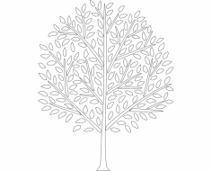 Ağaç dxf dosyası