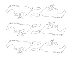 Midilli dxf Dosyası