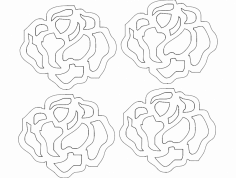 Rosa 21 Pp 19,94×17,39 dxf Dosyası