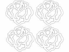 Rosa 21 P 29,94×27,39 dxf Dosyası