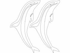 Golfinho 61×65 dxf Dosyası