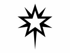Starburst 1 wt dxf Dosyası