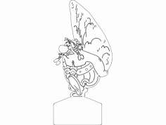 Obelix dxf Dosyası