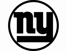 Ny Logo DXF Dosyası