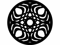 Mandala 5 dxf Dosyası