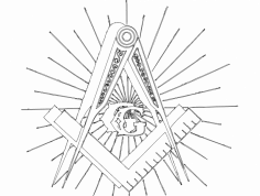 Mason İşareti dxf Dosyası